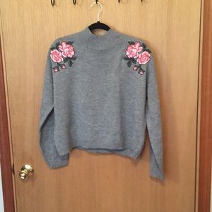 Cropped sweater